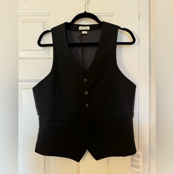 ASOS Men’s Black Suit Vest - Picture 1 of 2